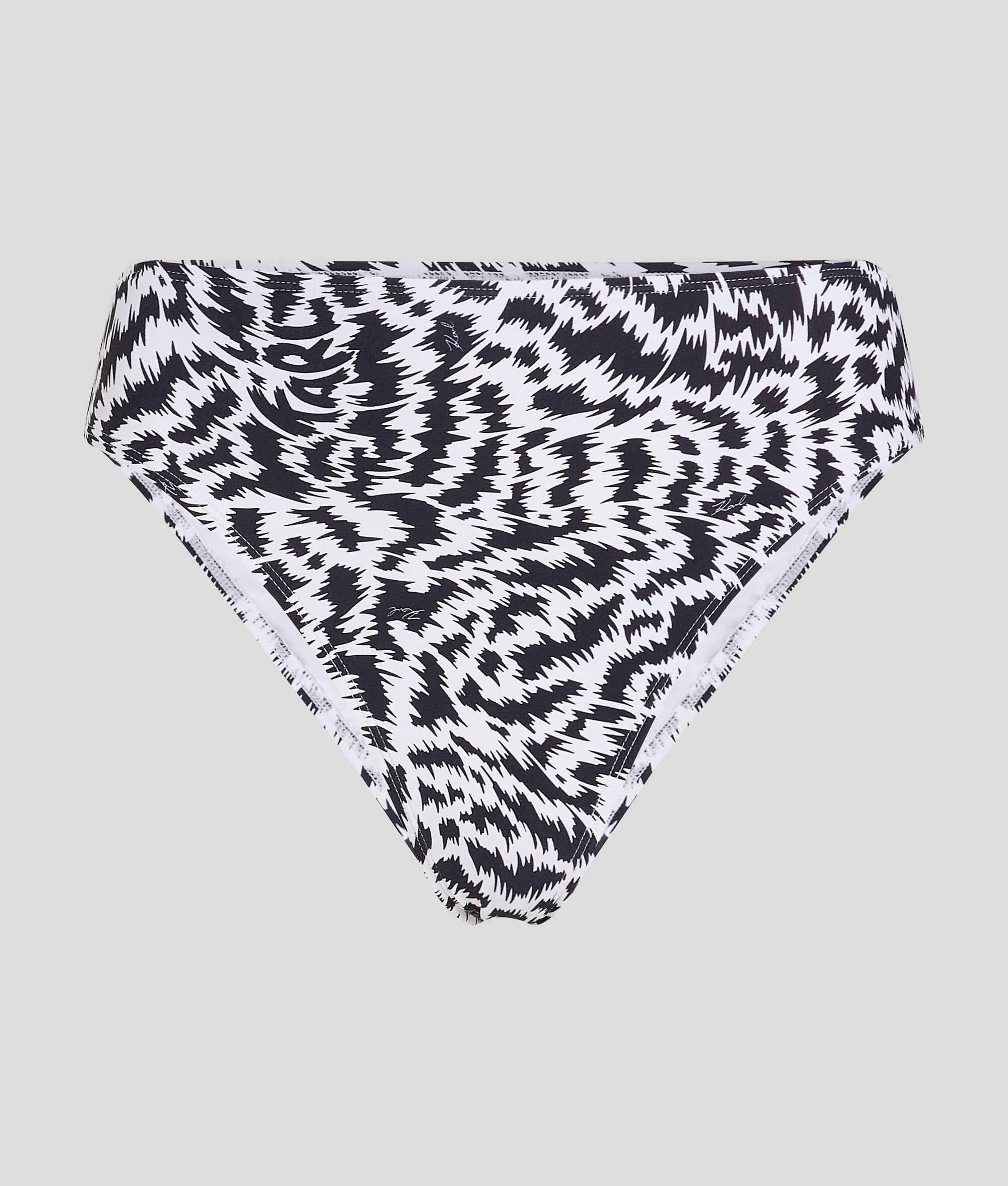 (image for) Unique Attraction ANIMAL-PRINT HIGH-RISE BIKINI BOTTOMS